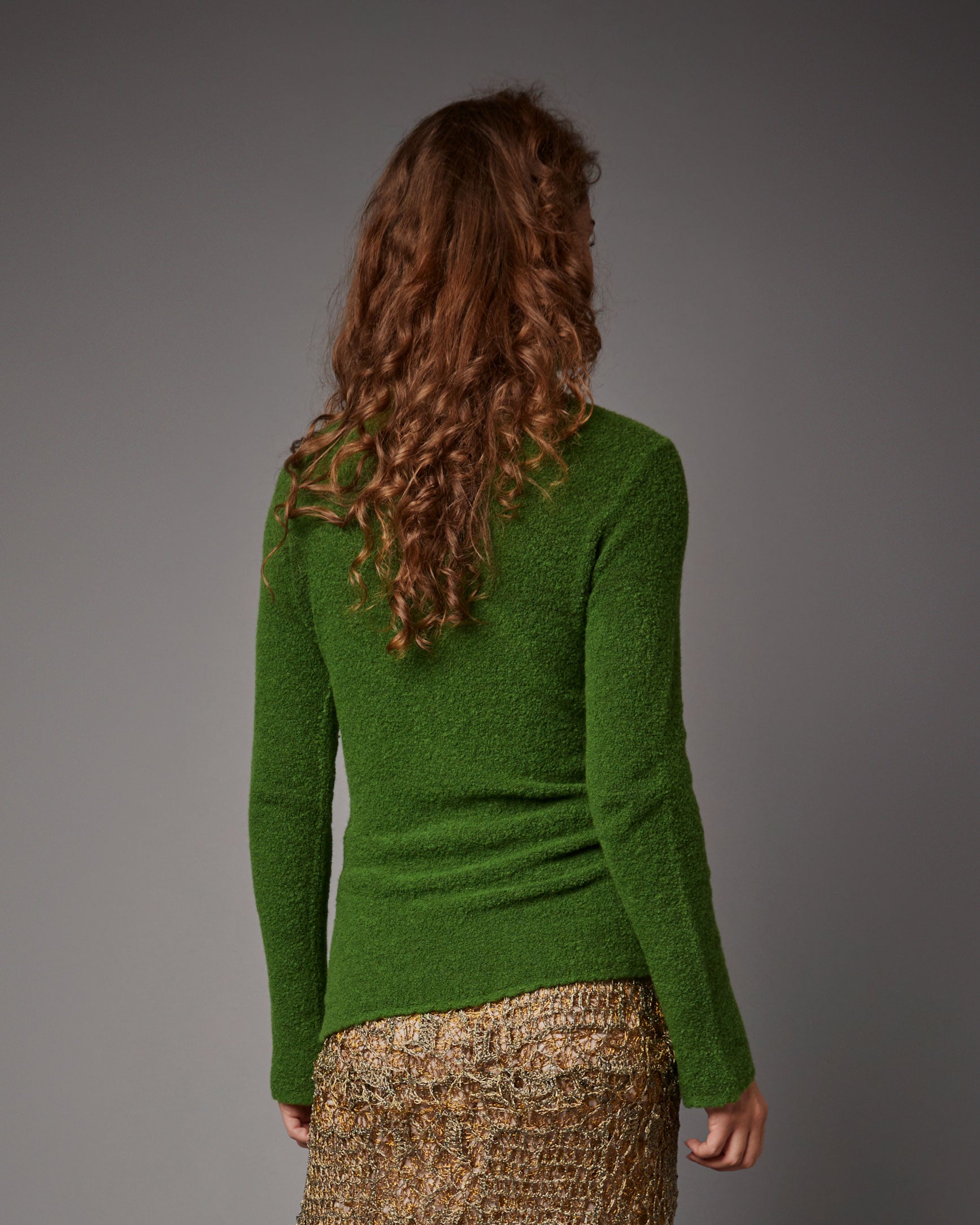 Fleece Knit Turtle sweater