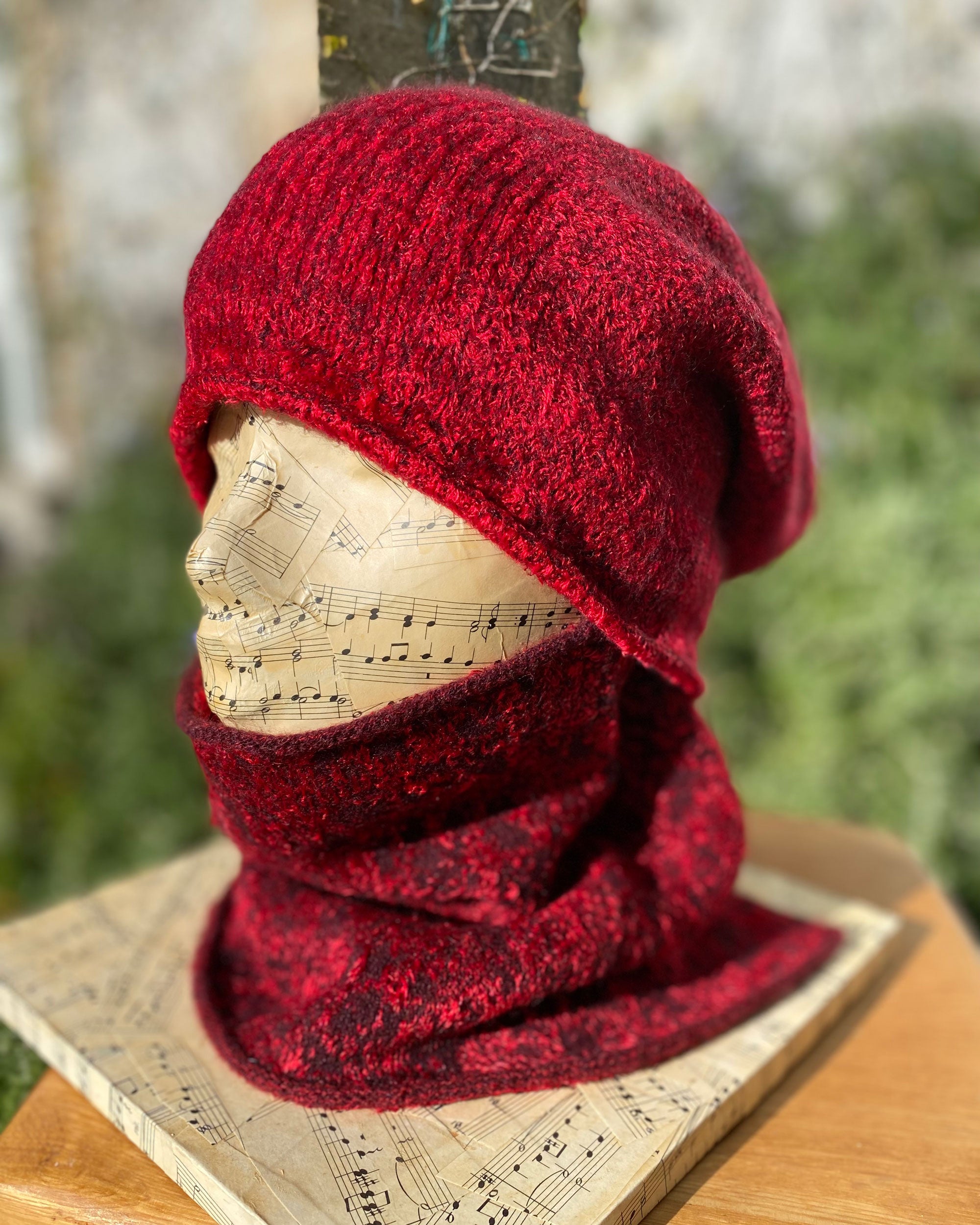 Hat and Snood Set