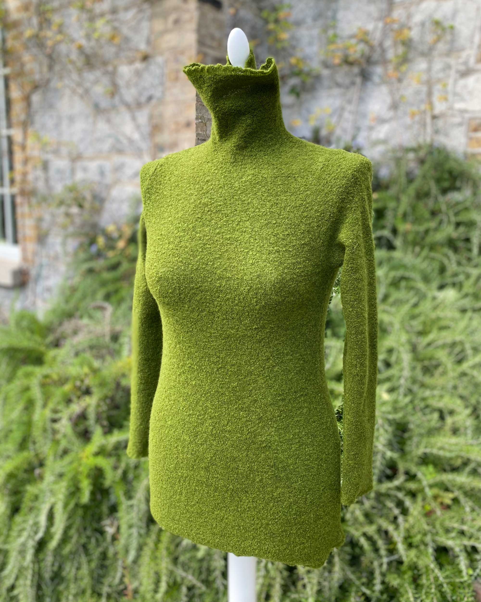 Fleece Knit Turtle sweater