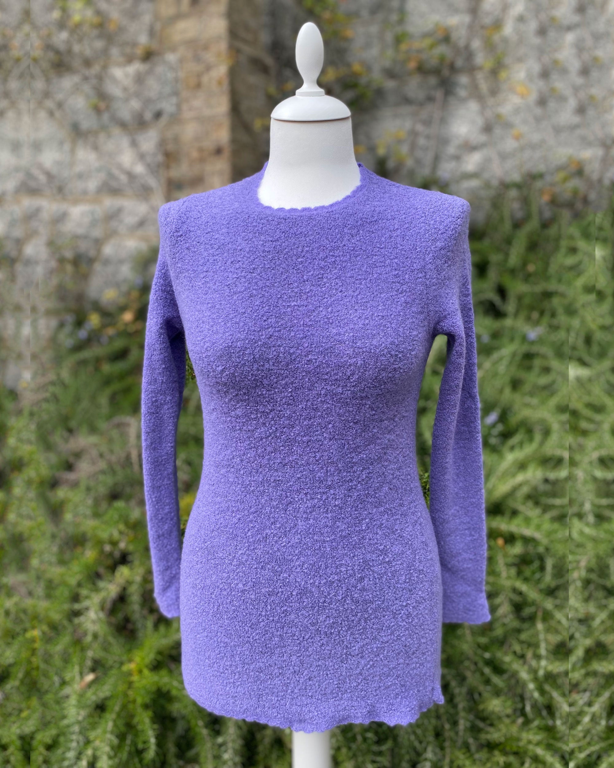 Fleece Knit Sweater