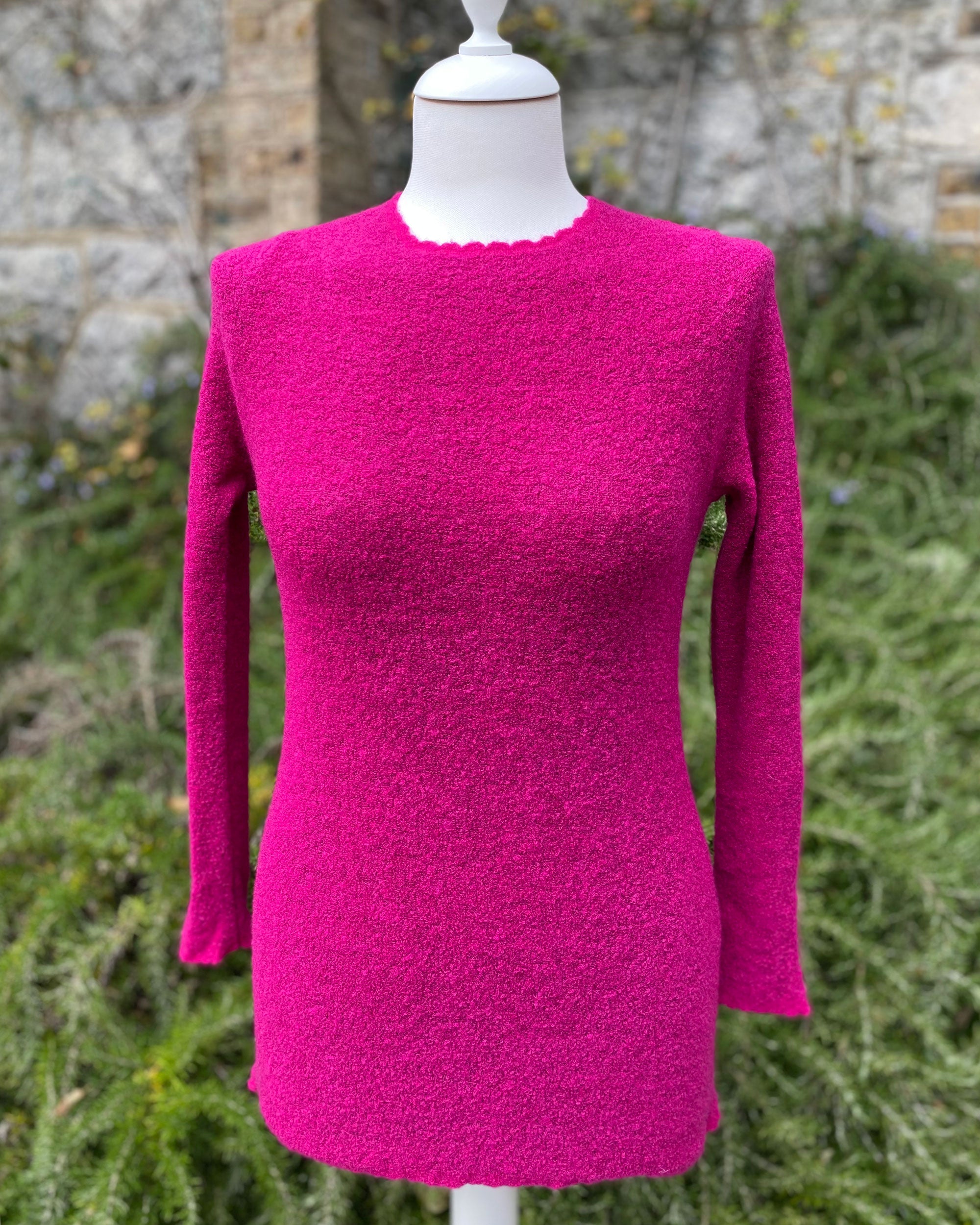 Fleece Knit Sweater