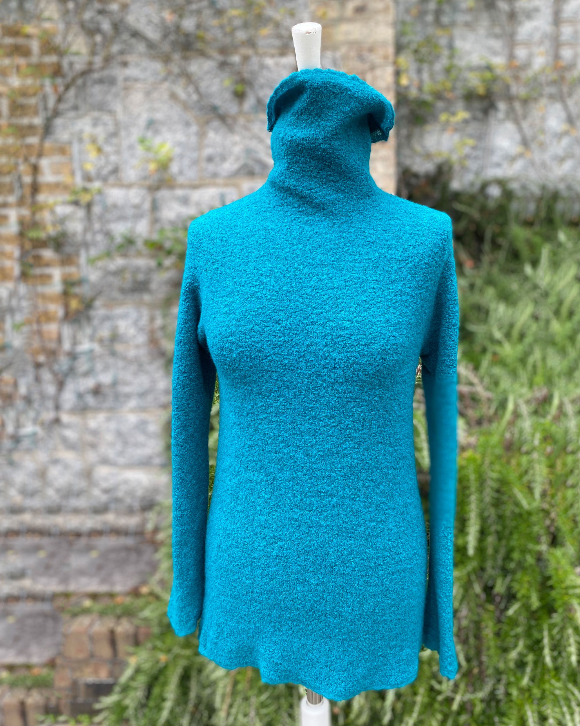 Fleece Knit Turtle sweater