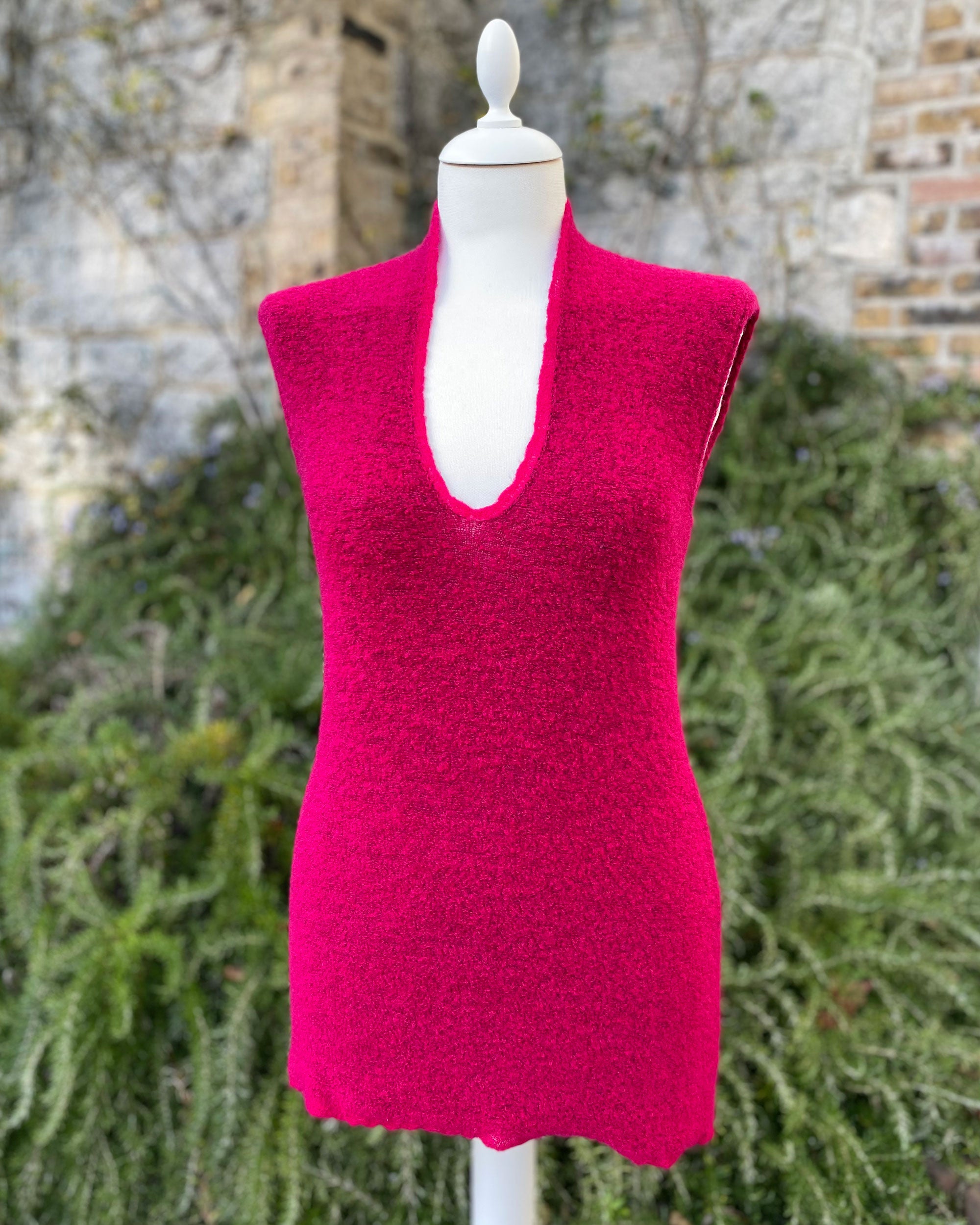 Deep V cap Sleeve Top