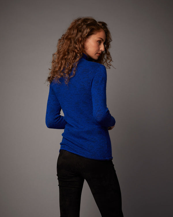 Turtle Sweater - Cobalt Blue