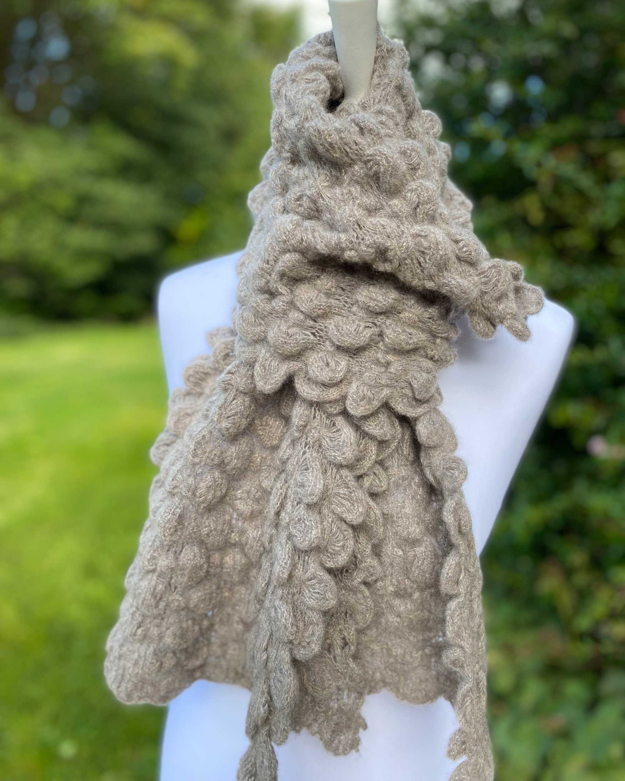 Popcorn Scarf