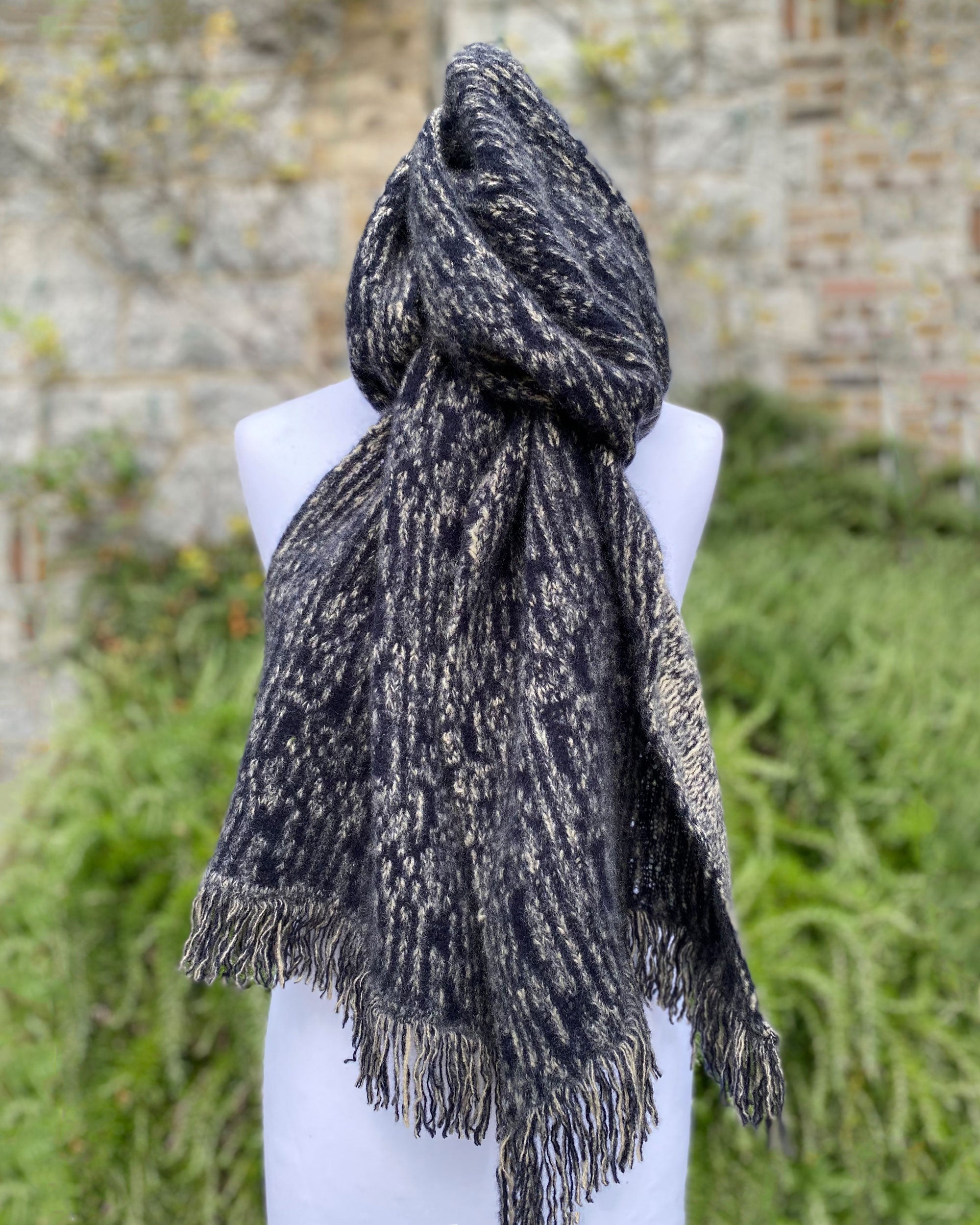Soft Fringed Stole