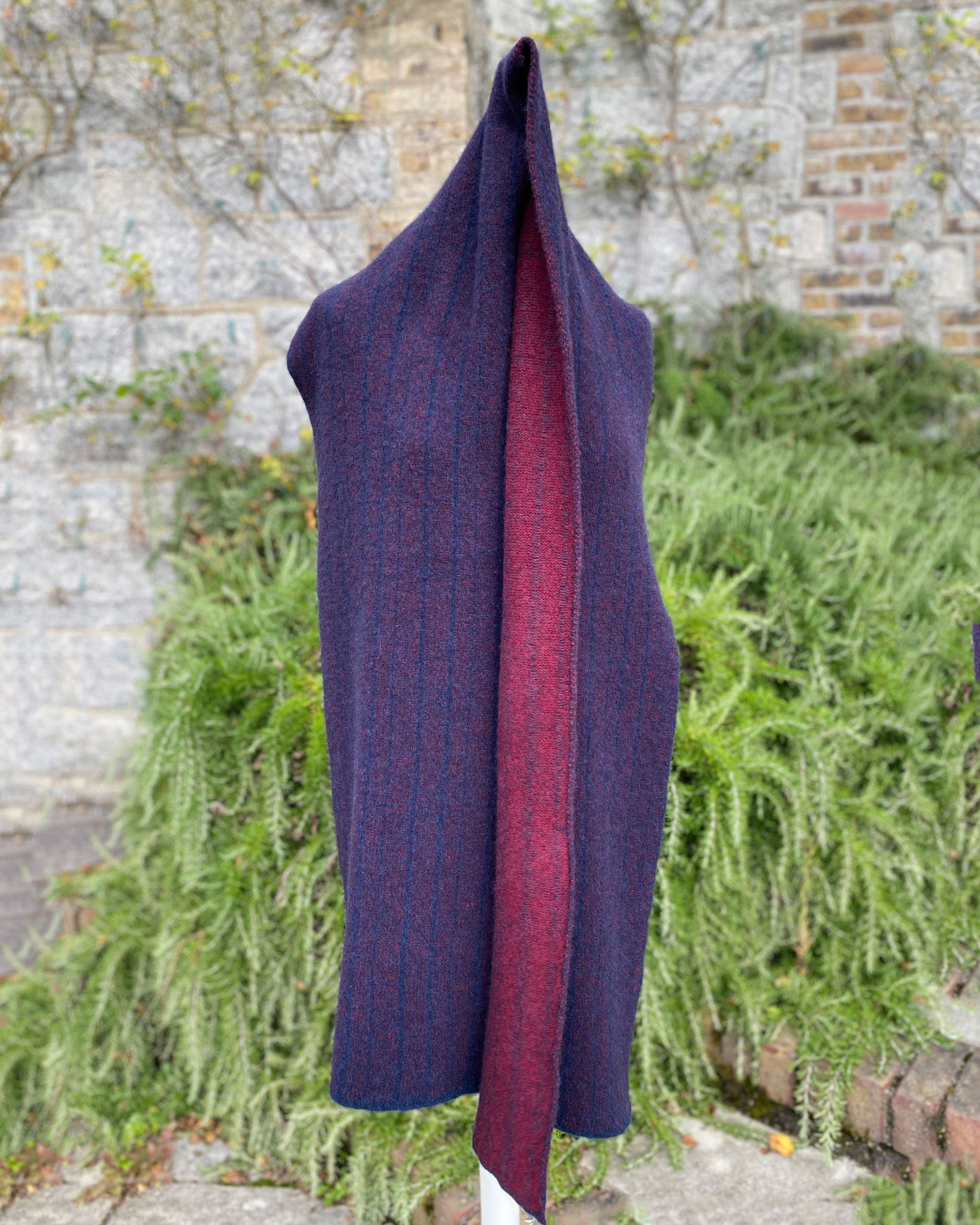 Ribbing Effect Stole