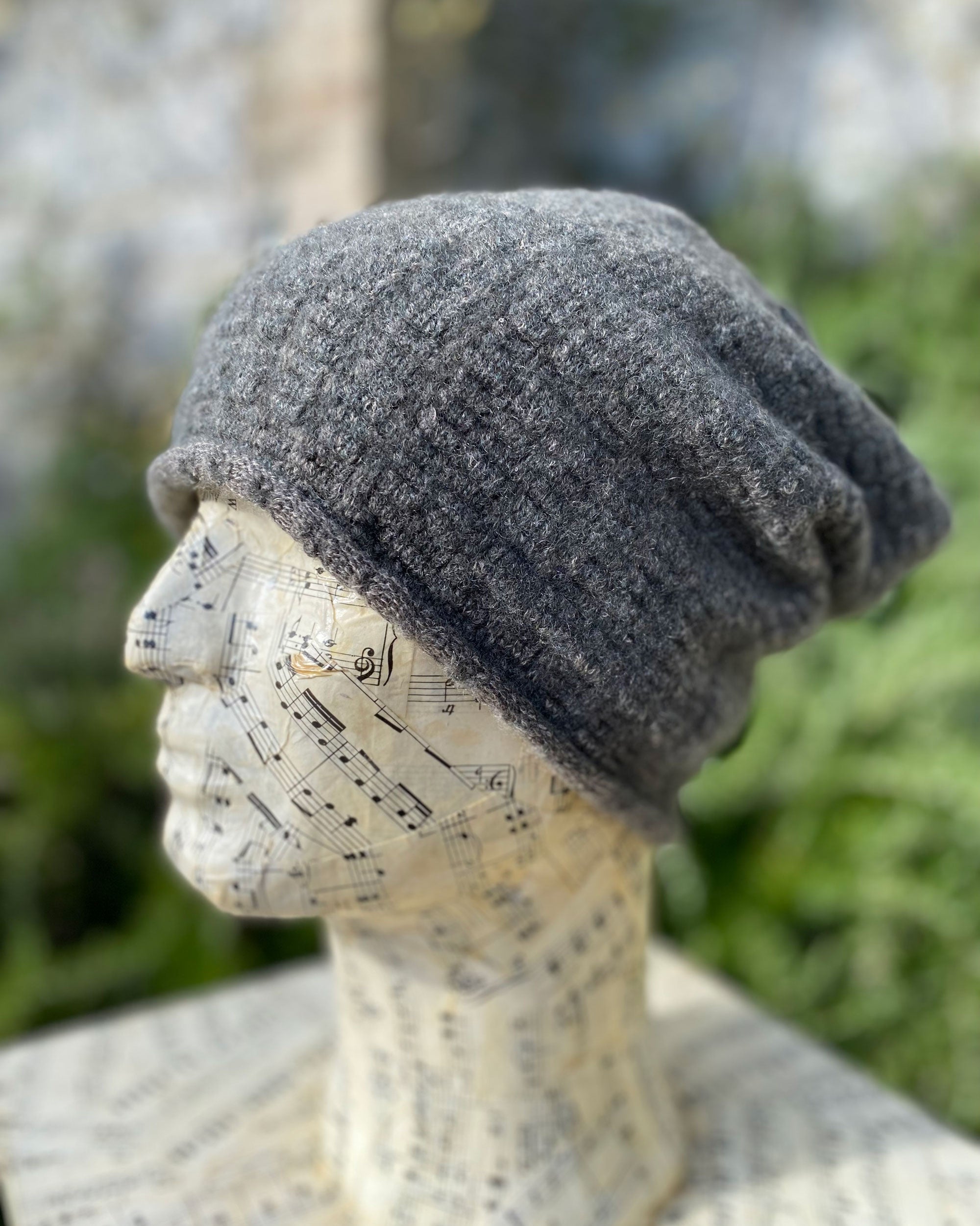 Tweeded Ribbing Hat