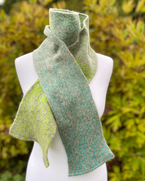 Aqua Tones Scarf