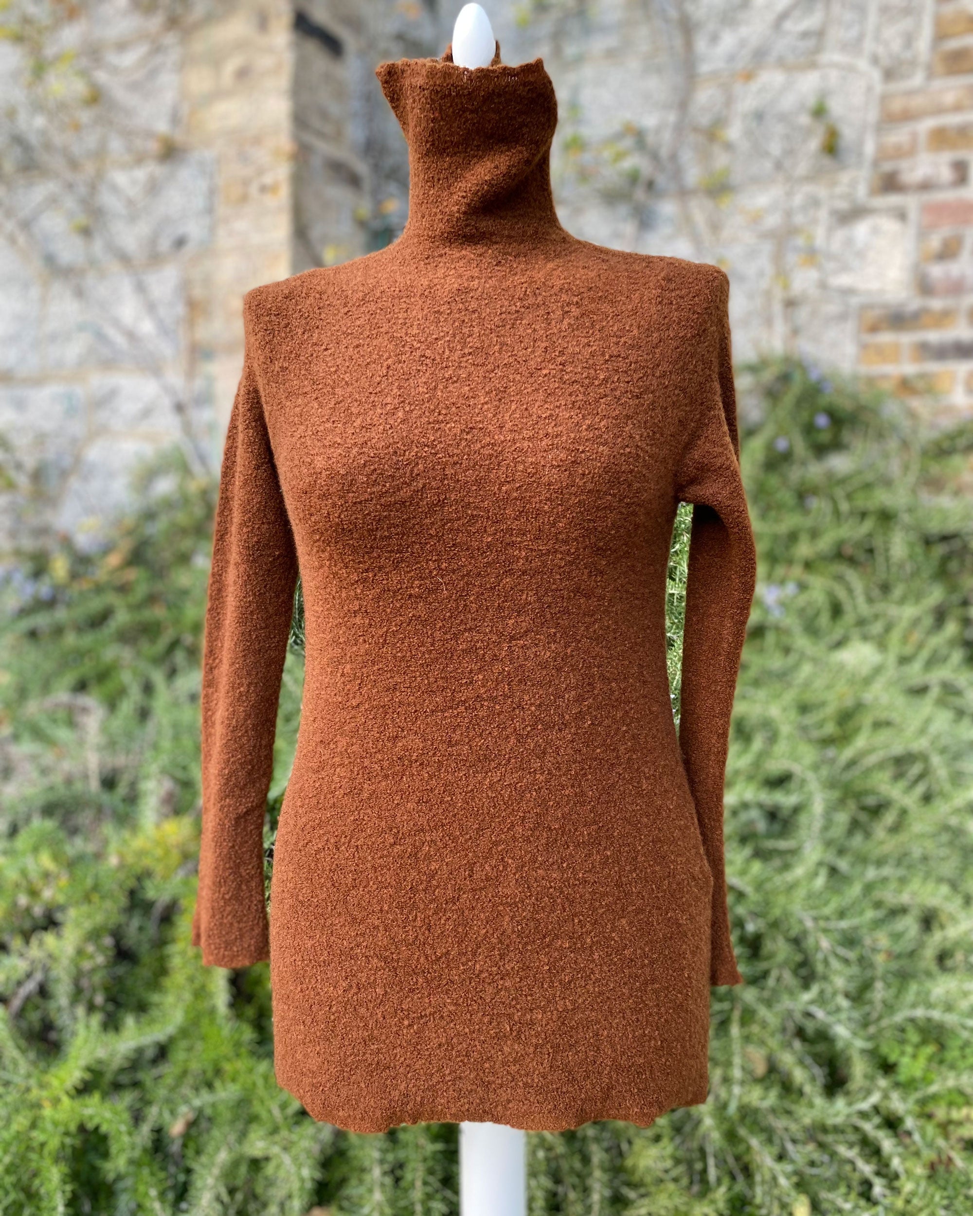 Fleece Knit Turtle sweater