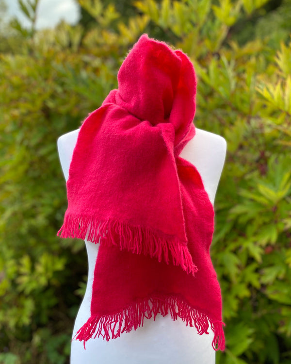 Fringed Scarf - Azalea