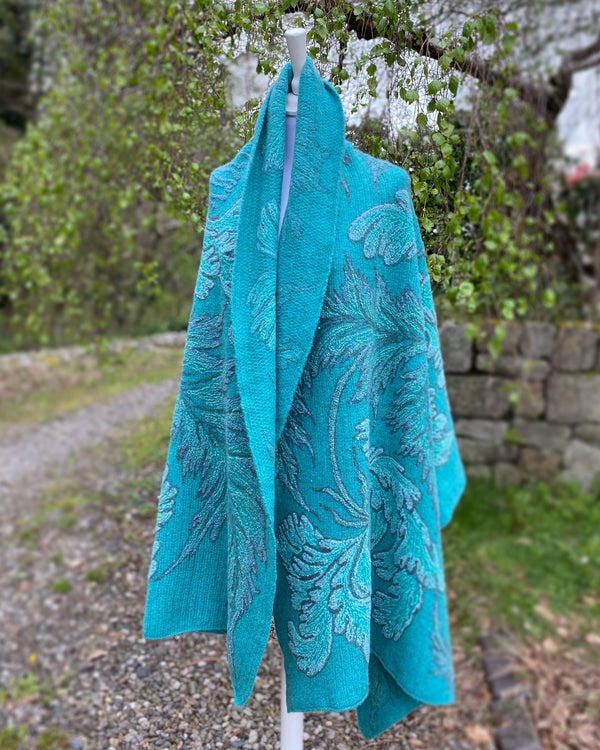 Embroidered Travel Wrap