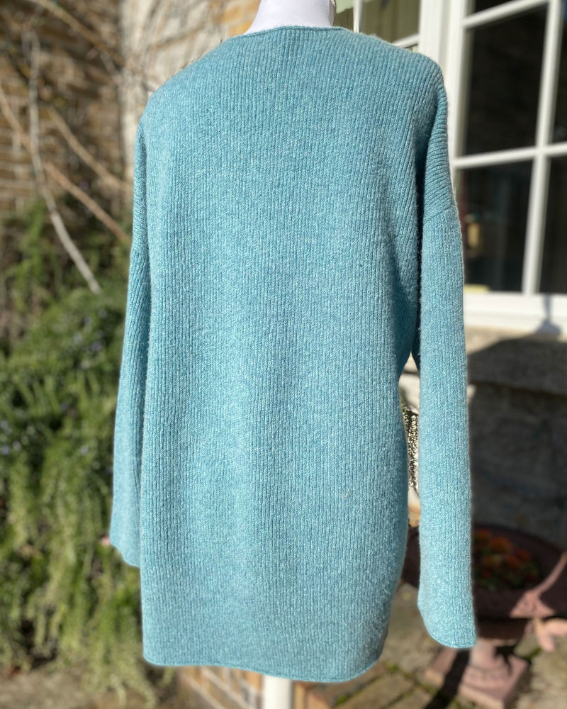 V Tunic Sweater