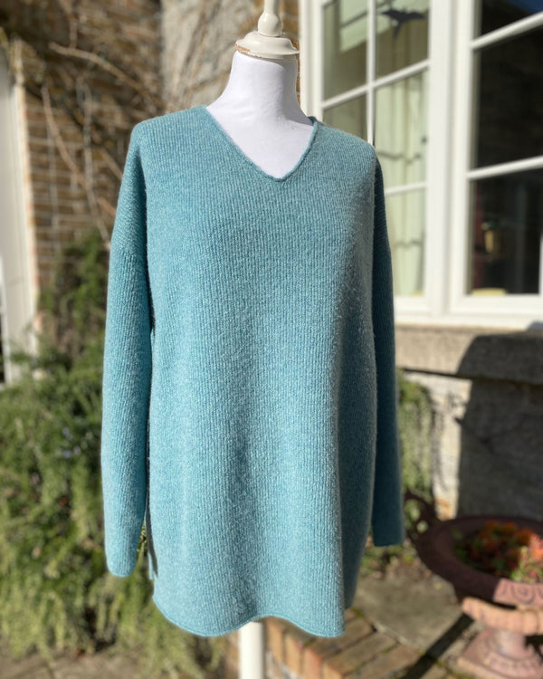 V Tunic Sweater