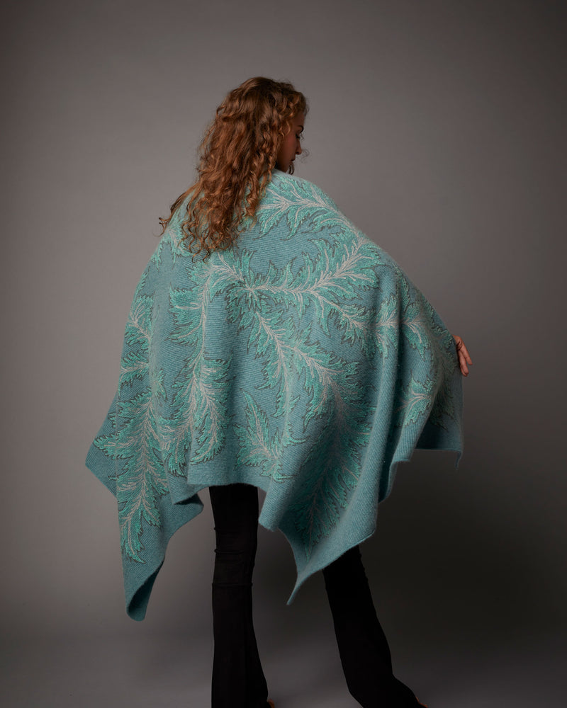 Embroidered Travel Throw