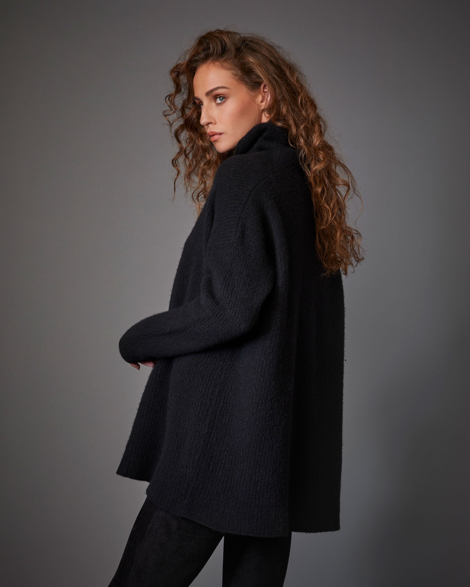 Soft Ribbing Sweater