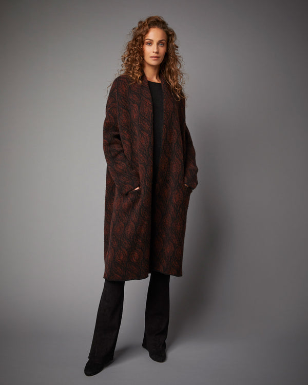 Cocoon Style Coat