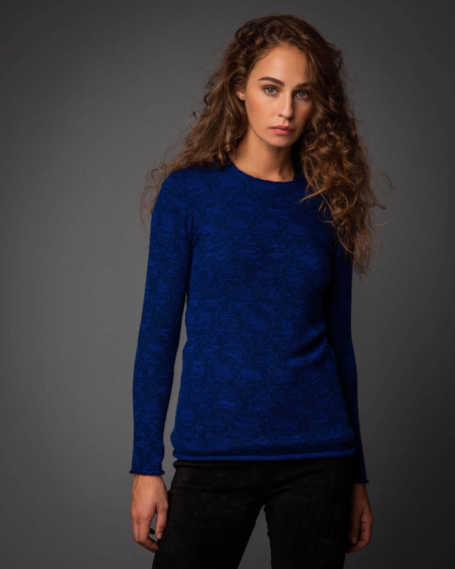 Crew Neck Cashmere Sweater
