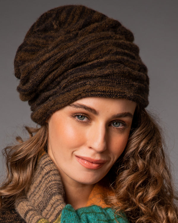 Textured Cashmere Hat